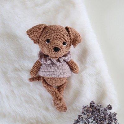 Bobine mon petit chiot : Patron Au Crochet PDF