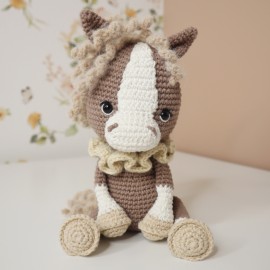 Kit Crochet Galopin, le cheval – Coffret Complet, Patron PDF